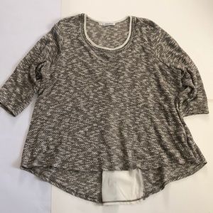 Maurice’s sweater in gray. Size 2.